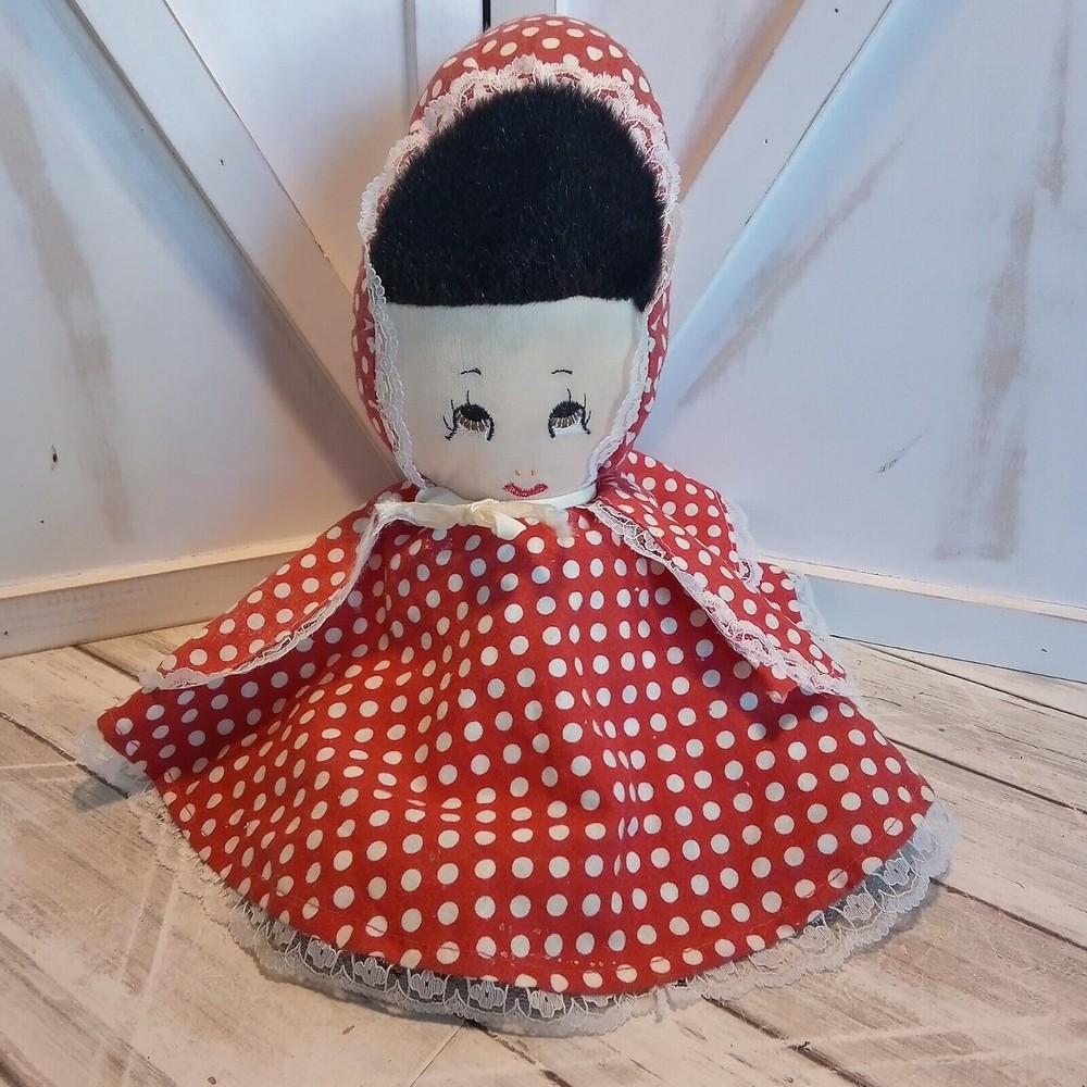 Shye Topsy Turvy Little Red Riding Hood 3 in 1 Doll Grandma Wolf Rhinehart 12"